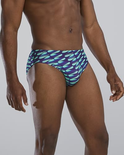 TYR Mens Durafast Elite Racer Brief Swimsuit