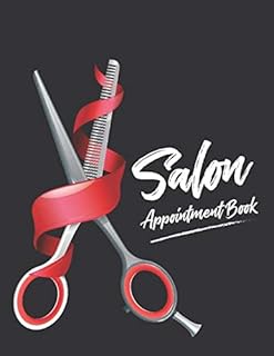 Salon Appointment Book: 8 Column Appointment Book with Times Daily and Hourly Schedule Notebook 15 Minute Increments for Salons, Spas, Hair Stylist, Beauty, Appointment Book