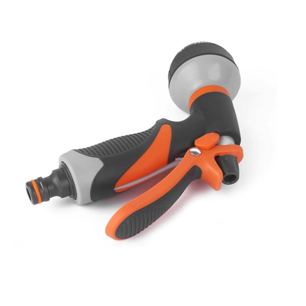 Littimoon 8 Patterns Lawn Watering Multifunction Car Wash High Pressure Hand-Held Tools Hose Sprinkle Nozzle Garden Easy to Use