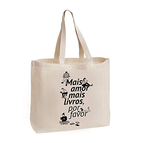 Ecobag - Mais amor e mais livros, por favor
