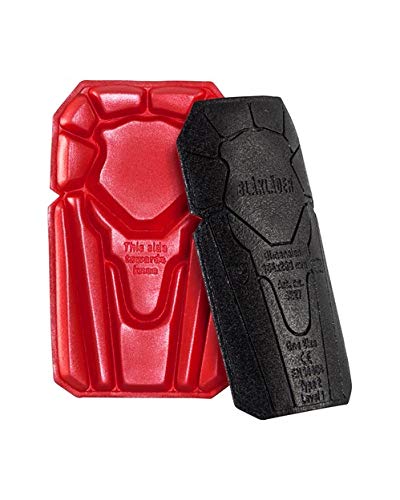 Preisvergleich Produktbild Blåkläder 40271203 Kniepolster, Schwarz / Rot, Einheitsgröße