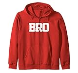 Bro Retro Estilo Vintage Sudadera con Capucha