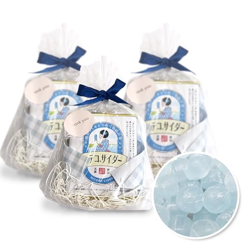 ニテコサイダードロップ 85g×3缶 あきた美郷づくり