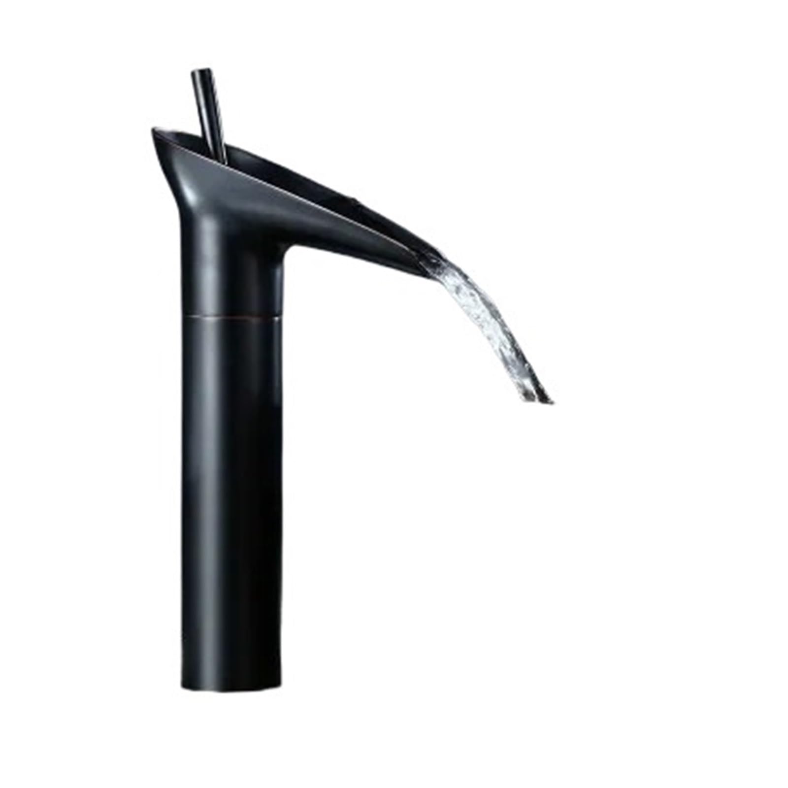 Laighjenbcf Slt071lb Faucet，Bathroom Faucet Single Lever Waterfall Basin