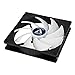 ARCTIC F14 PWM - 140 mm Case Fan, PWM-Signal regulates Fan Speed, Quiet Motor, Computer, Fan Speed: 200-1350 RPM - Black, White