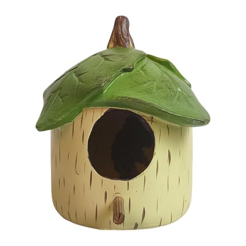 Fonowx ハンギングバードハウス 外葉巣箱 庭木用ハチドリの巣