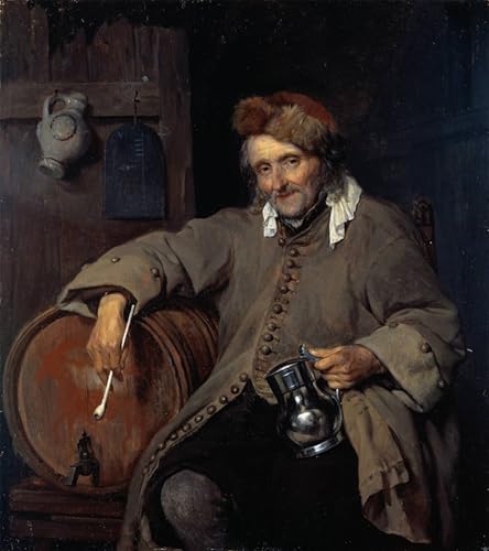Tableaux Tableau Toile Gabriel Metsu - Impression d'Art aux Finitions Nobles