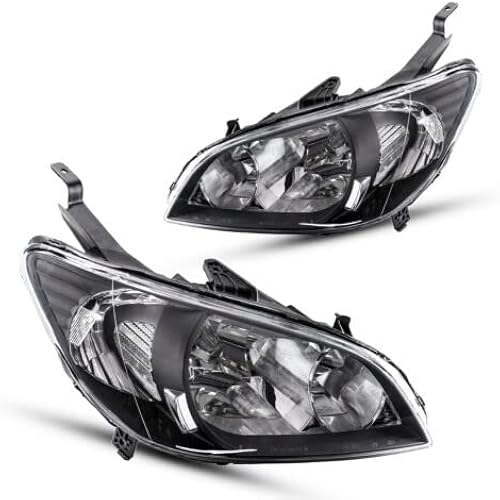 KAX LED Headlights Assembly Fit for Civic 2004-2005 Clear Headlight Lens