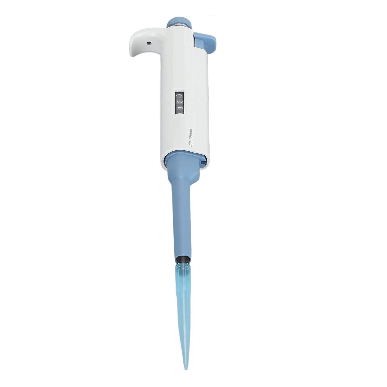 Professioneller Labor-Einkanalpipettor, 100–1000 ul, hochpräzise Mikropipette mit einstellbarem Volumen für die molekularbiologische Zellkulturforschung, ABS-Kunststoff