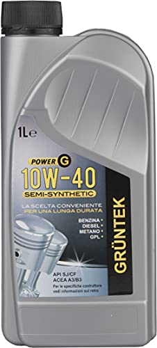 Olio Gruntek Power G 10W40 Semi-Synthetic 1L Lubrificante