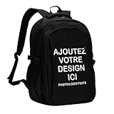 ♛ Multi-usage : Idéal pour les enfants et adultes, pour l’école, le camping, les voyages, la randonnée, les week-ends, le shopping ou le vélo. Léger et portable, parfait comme sac d’école ou sac de tous les jours.