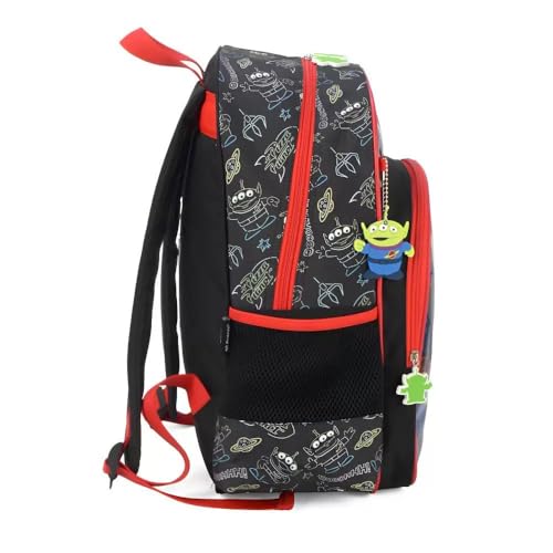 Kit Mochila De Costas Toy St ory + Lancheira Preto Luxcel