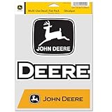 WinCraft Multi Use Decal Fan Pack John Deere Construction