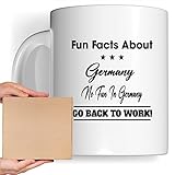 Coffee Mug Fun Facts About Germany - No Fun In Germany Go To Work! - 163631