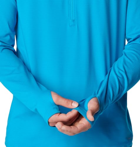 Image of Columbia Men's Endless Trail Half Zip Mesh Long Sleev