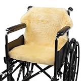 Natural Sheepskin for Bed Sores and Skin Irritation | Hastings 100% Real Medical Sheepskins with Non-Slip Back for Pain Relief and Discomfort, Wool Seat Pad, Natural, 2 ft x 3 ft.