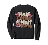 Photo Gallery funny nurse day coffee lover gift - half nurse half coffee felpa Photo Gallery funny nurse day coffee lover gift - half nurse half coffee felpa