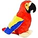 VIAHART Papaya The Parrot | 40 cm peluche animale farcito uccello macaw | by Tiger Tale Toys