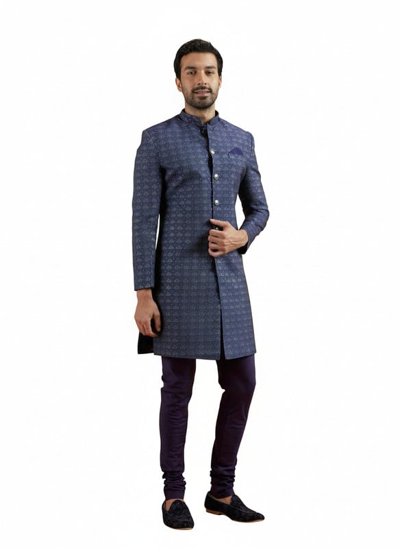 Image of KISAH mens Sherwani Churidar Set