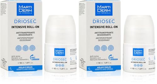 MARTIDERM Drios desodorante roll on (300103) (Paquete de 2)