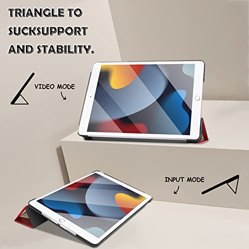 Aippdo Ipad 10.2 Cover Ipad 9Th Gen 2021/Ipad 8Th Gen 2020/Ipad 7Th Gen 2019 Cover. With Tempered Glass Compatible Ipad 9 8 7 (2021/2020/2019) Slim Stand Hard Back Case Cover #TOP5