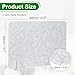 PATIKIL Desk Divider, 2 Set 24 x 16 Inch Acoustic Freestanding Desk Divider Desk Privacy Panel with 4 Pcs Support Feet for Library Office Workstation, Light Grey