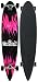 Krown Purple Flame Complete Longboard Skateboard