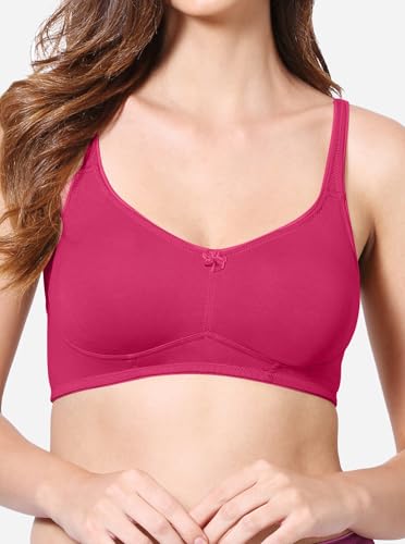Image of VSTAR Justina Full Support Bra with Double Layered Cups, Moulded Cup Bra for Regular use, Side Shaper Panels for Bust Lift