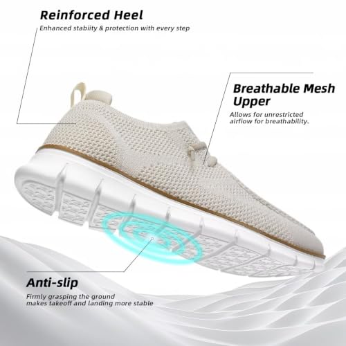 Image of Socviis Mens Slip-on Loafers Comfortable Boat Beach Shoes Mesh Casual Walking Sneakers