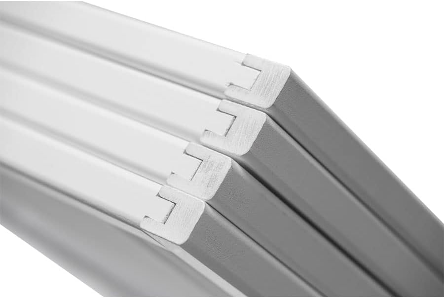 Miniatura 2 de Legacy Decor - Separador de habitación, de e 3, 4, 6, 5, 8 paneles de habitación, estilo Shoji, de 6 pies alto, Madera, Blanco