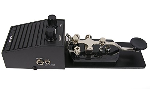 MFJ Enterprises Original MFJ-557 Deluxe Morse Code Practice Oscillator Straight Key w/Volume Control
