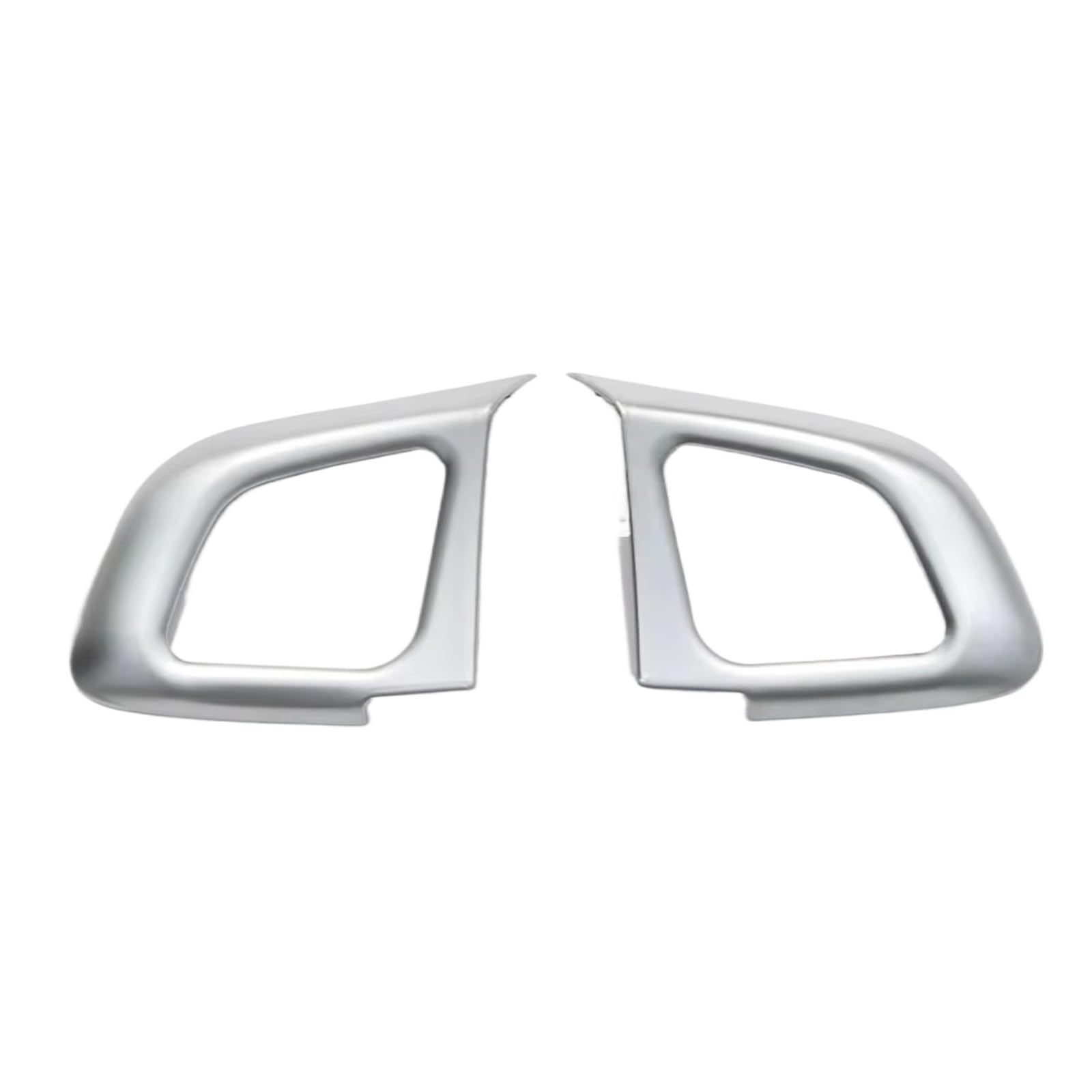 Car Interior Moulding Trim for Land for Rover for Range for for Evoque 12-18 Car Steering Wheel Decorative Sequins Stickers(Button Frame)