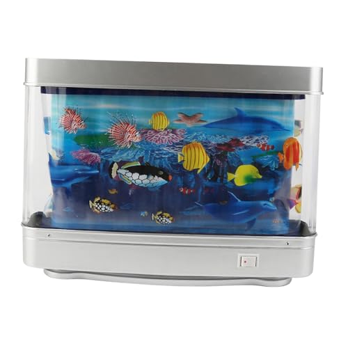Image of Aquarium Lamp Marine Tropical Fish Night Light for Halloween Parties Room