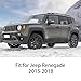 HOUGEET Front Bumper Cover Compatible with Jeep Renegade 2015-2018