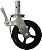 Metaltech M M-MBC8 M 8 in Scaffolding Caster Wheel, 8"
