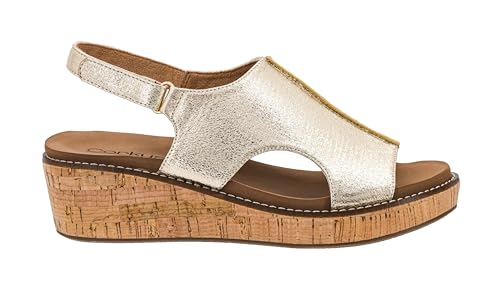 Image of Corkys Footwear Volta Wedge - Chic Elegance Meets All-Year Comfort with a 2-Inch Cork Heel and Marshmallow Insole for Stylish Everyday Wear and All-Day Comfort