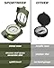 Sportneer Compass: Accurate Durable Lightweight Orienteering Compass with Strap and Carrying Case, Glow in The Dark Waterproof Hiking Essentials for Camping Backpacking, Best Survival Gifts for Kids