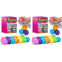Crayola Globbles Squish Toys 16ct, Easter Egg Toy & Essential Easter Basket Stuffers, Sticky Stress Ball for Adults & Kids, Squishy Balls, Calming Sensory Gift for Stress Relief Pack of 2