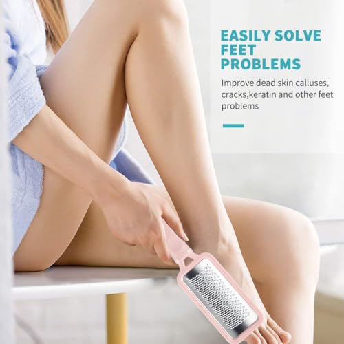 Image of Fu Store 2 Pack Foot Files Callus Remover Foot Rasp Dual Sided Foot File