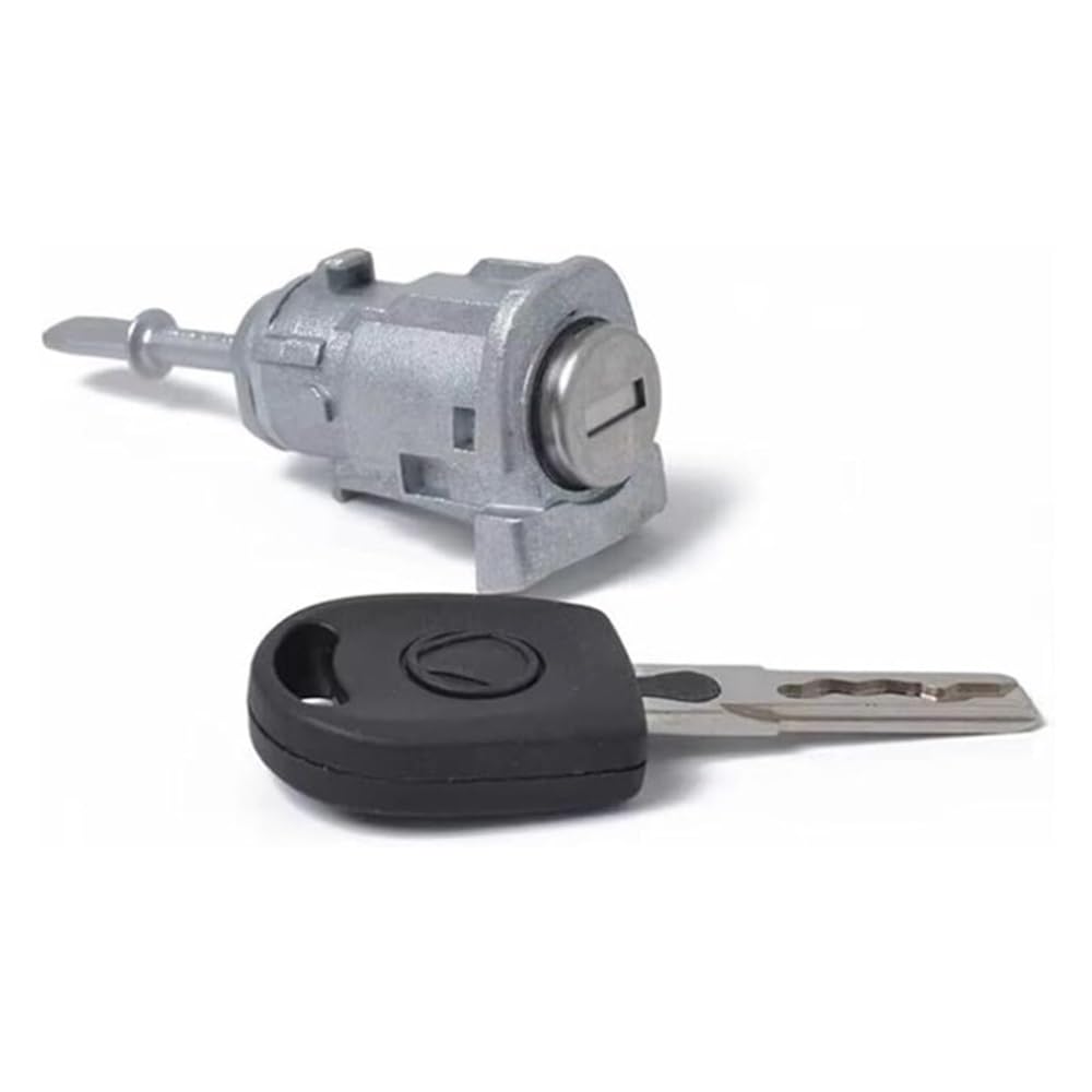 Hzsmyxgs One Color Car Door Lock 604837167 604837168 Compatible With A6 1997-2004 Car Door Lock Cylinder(Right)