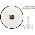 ALAZA Modern Silent Spiral Wall Clock