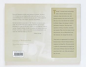 Paperback Reflections of Seattle's Chinese Americans: The First 100 Years Book