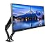 IIYAMA Montagem de mesa flexível, MOQ 3 PCs para monitor duplo, DS3002C-B1 (para monitor duplo com altura ajustável na mola de gás. Descontagem com grampo ou ilhó.)