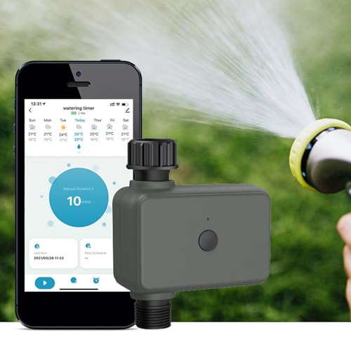 Vanne d'eau d'irrigation connectée avec programmation horaire et arrêt météo