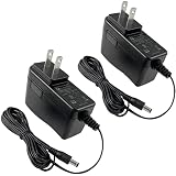 TIGERSECU Security Camera AC/DC Power Adapter, 12V 1A 100V-240V Power Supply, Compatible with Lorex,