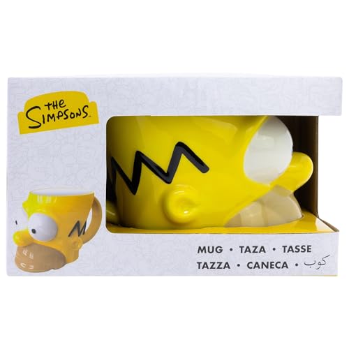 Stor TAZA CERAMICA 3D EN CAJA REGALO SIMPSONS HOMER