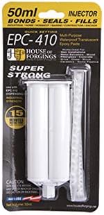 Adhesivo de tubos epoxi EPC-410 para instalación de balaustres de hierro