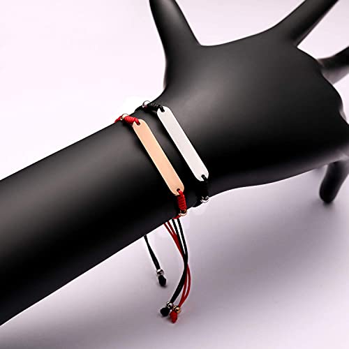 Custom Medical Alert Id Bracelet | Medical Bracelet Braided Rope Bracelet For Men/Women, Free Engraving Medical Information Bracelet,Adjustable. #TOP6