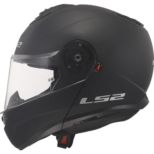 LS2, Casco Moto Modulare STROBE II Matt Black, S