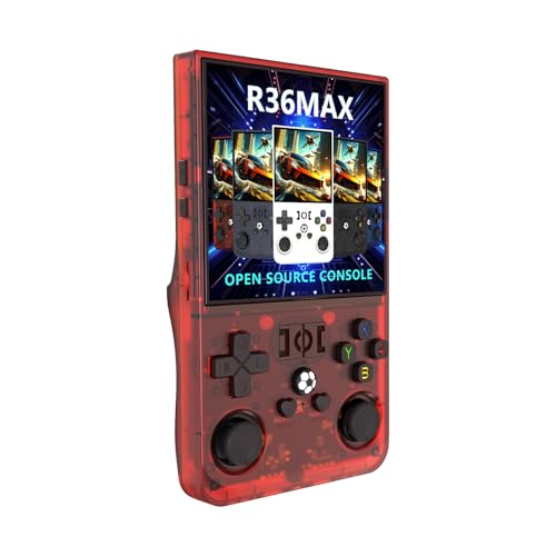 R36MAX 4 �C���`��ʃn���h�w���h�Q�[���v���[���[ 64 �M�K�o�C�g�r�f�I�R���\�[�� 4000mAh �o�b�e���[�[�d���R���\�[���r�f�I�v���[���[�q���p